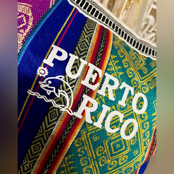 Handmade Ethnic Boho Hippy Crossbody Bag - Puerto Rico - Picture 6 of 10